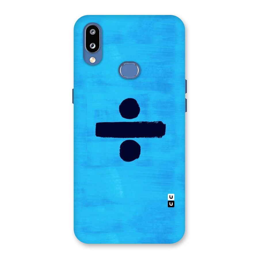 Math And Blue Back Case for Galaxy M01s