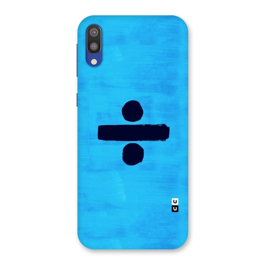 Math And Blue Back Case for Galaxy M10