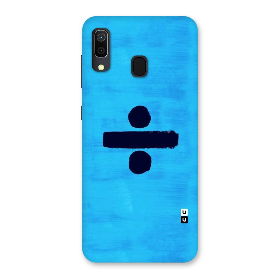 Math And Blue Back Case for Galaxy M10s