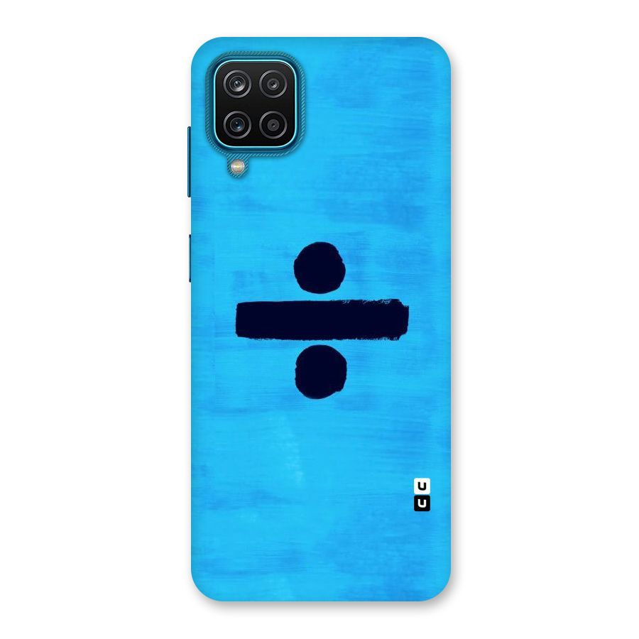 Math And Blue Back Case for Galaxy M12