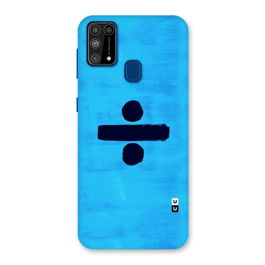 Math And Blue Back Case for Galaxy M31