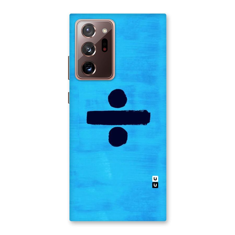 Math And Blue Back Case for Galaxy Note 20 Ultra