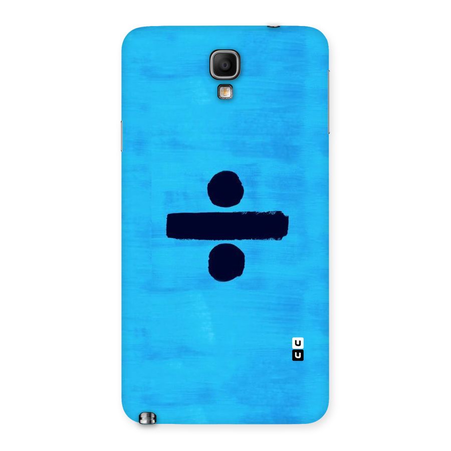 Math And Blue Back Case for Galaxy Note 3 Neo