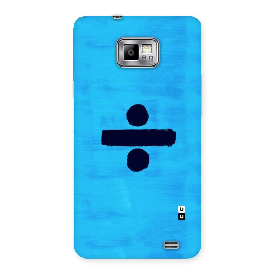 Math And Blue Back Case for Galaxy S2