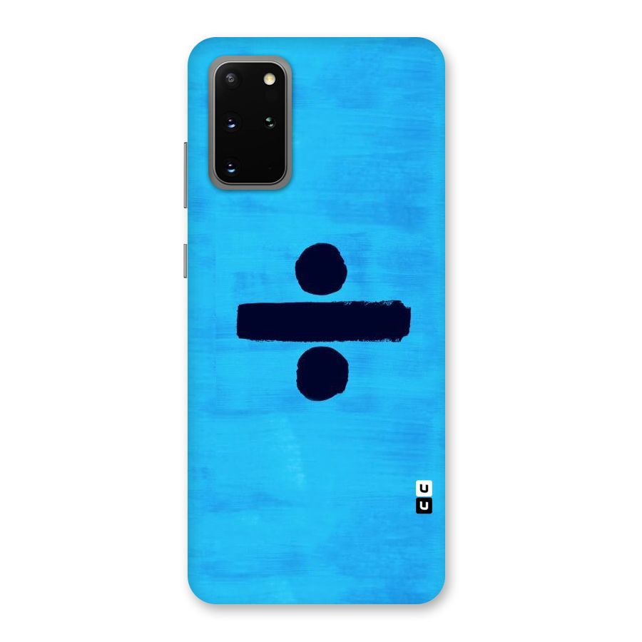 Math And Blue Back Case for Galaxy S20 Plus
