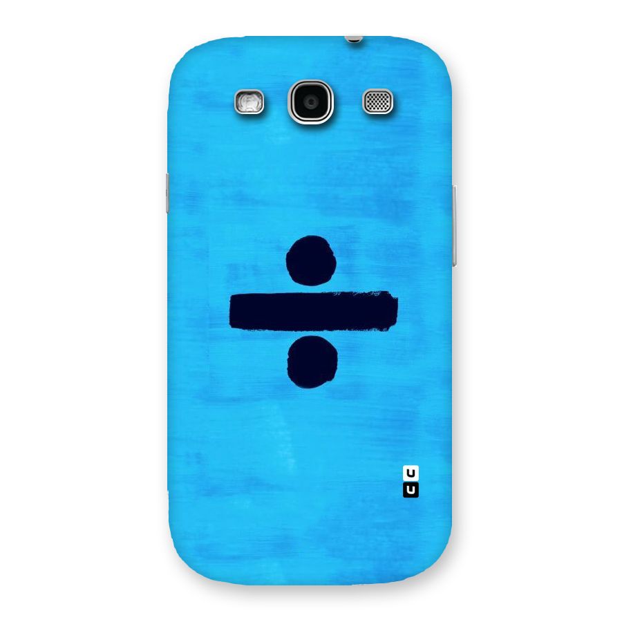 Math And Blue Back Case for Galaxy S3