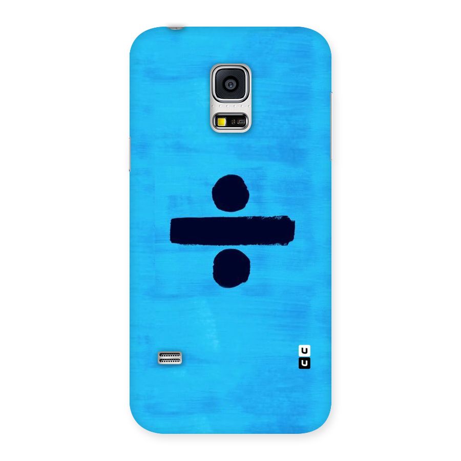 Math And Blue Back Case for Galaxy S5 Mini