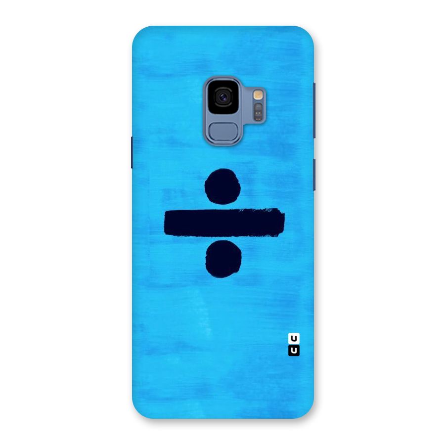 Math And Blue Back Case for Galaxy S9