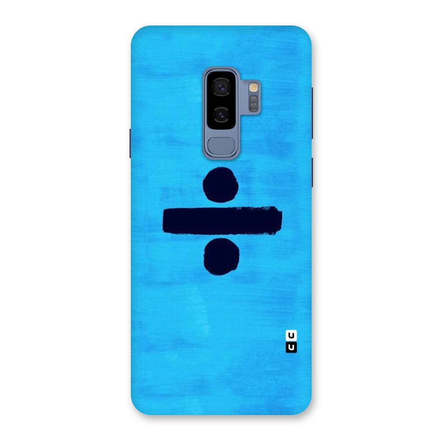 Math And Blue Back Case for Galaxy S9 Plus