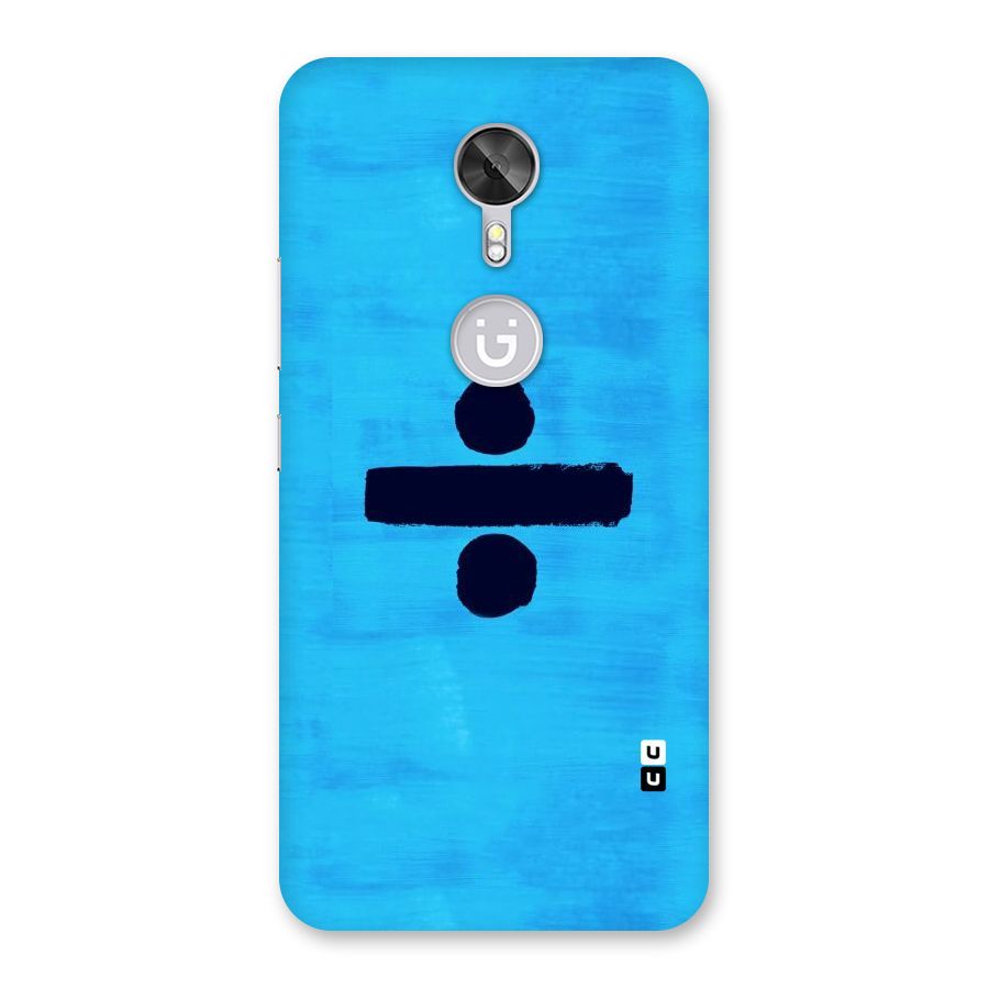 Math And Blue Back Case for Gionee A1