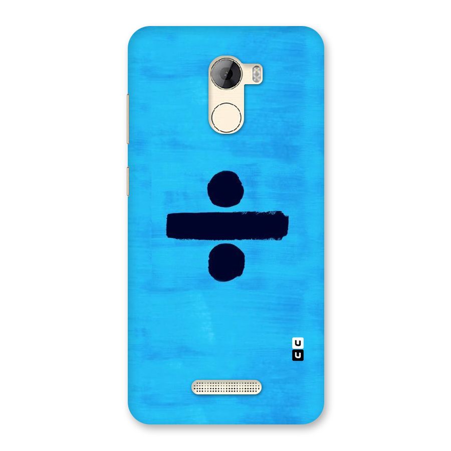 Math And Blue Back Case for Gionee A1 LIte
