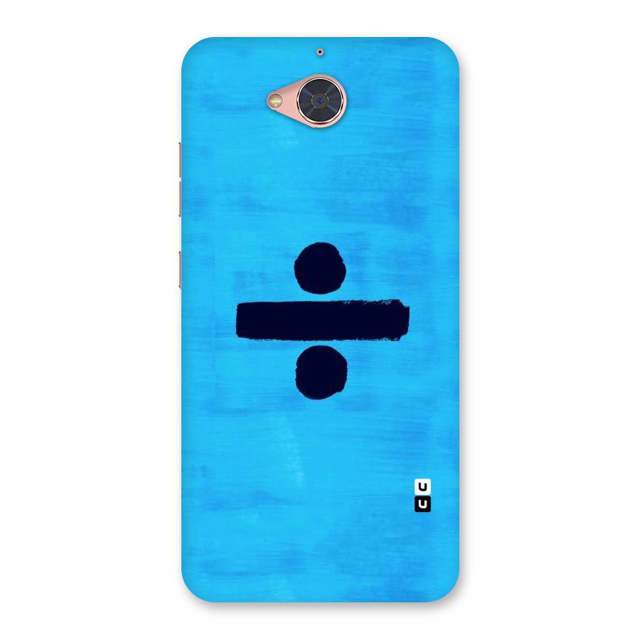 Math And Blue Back Case for Gionee S6 Pro