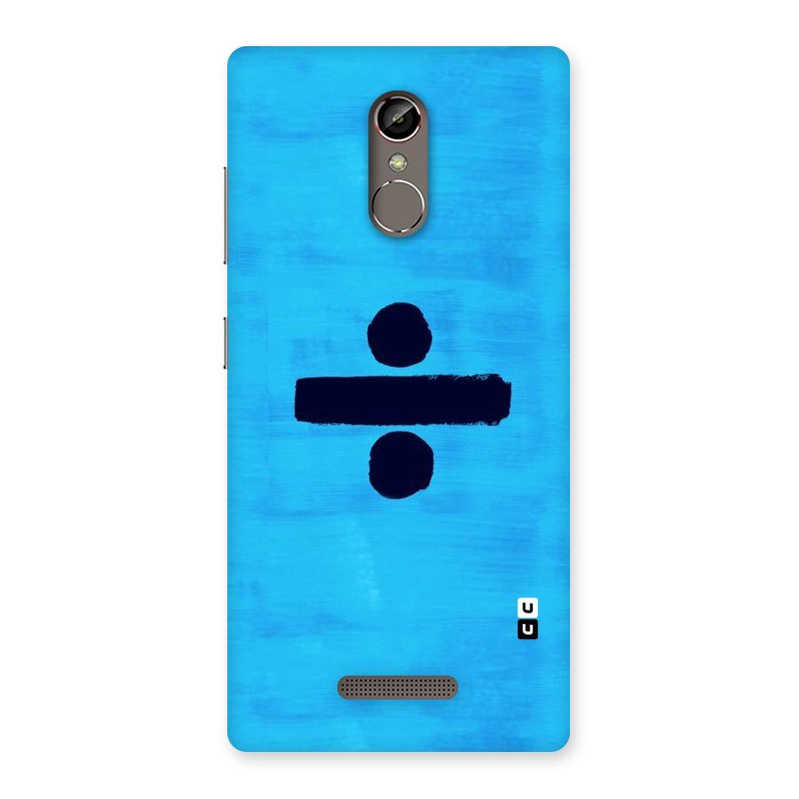 Math And Blue Back Case for Gionee S6s