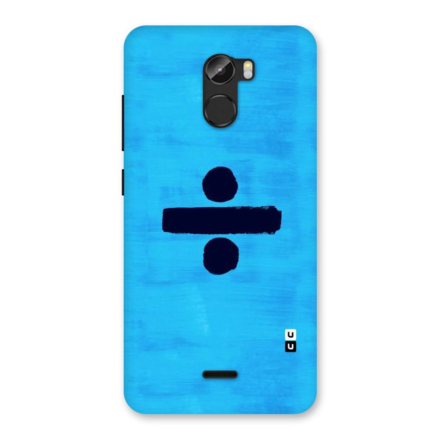 Math And Blue Back Case for Gionee X1