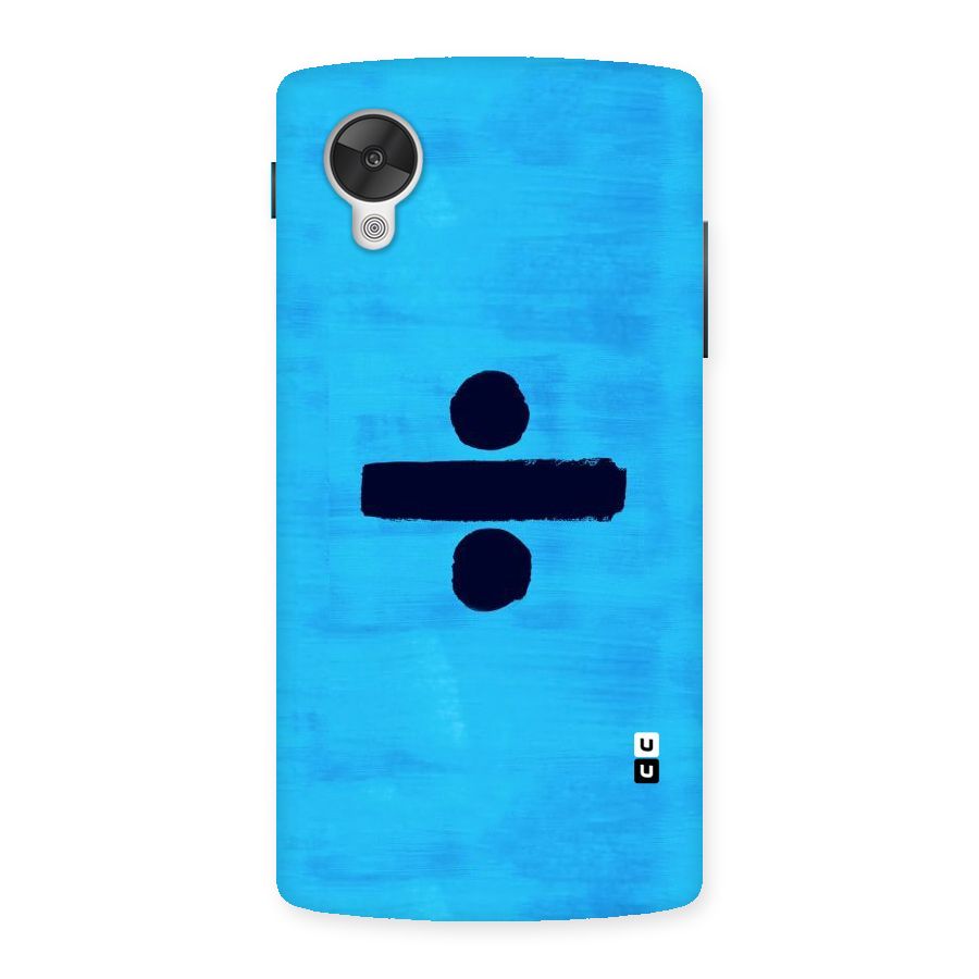 Math And Blue Back Case for Google Nexsus 5