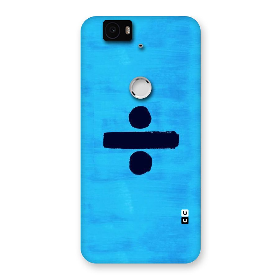 Math And Blue Back Case for Google Nexus-6P