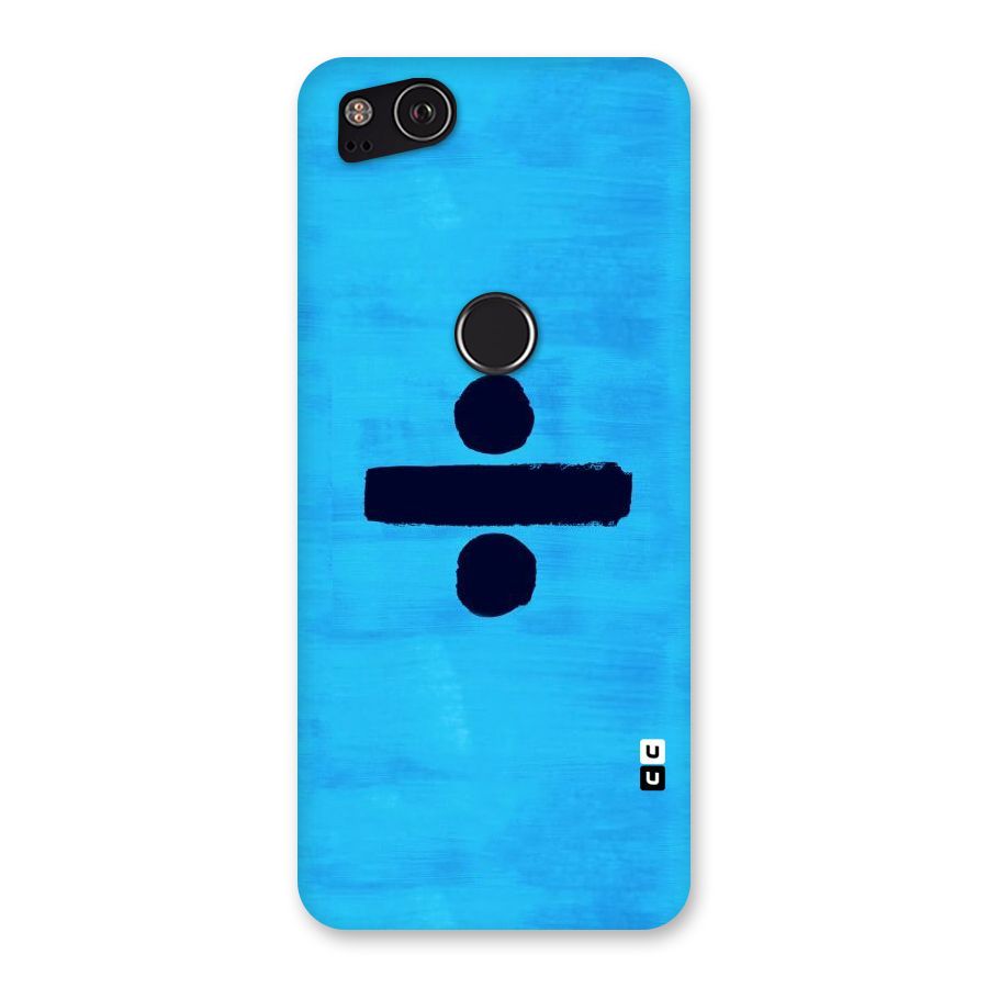Math And Blue Back Case for Google Pixel 2