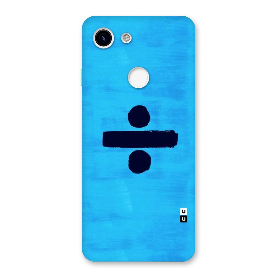 Math And Blue Back Case for Google Pixel 3