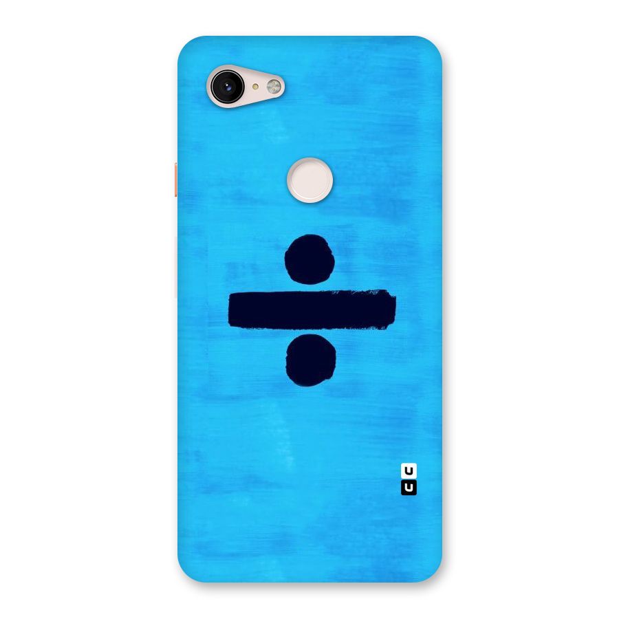 Math And Blue Back Case for Google Pixel 3 XL