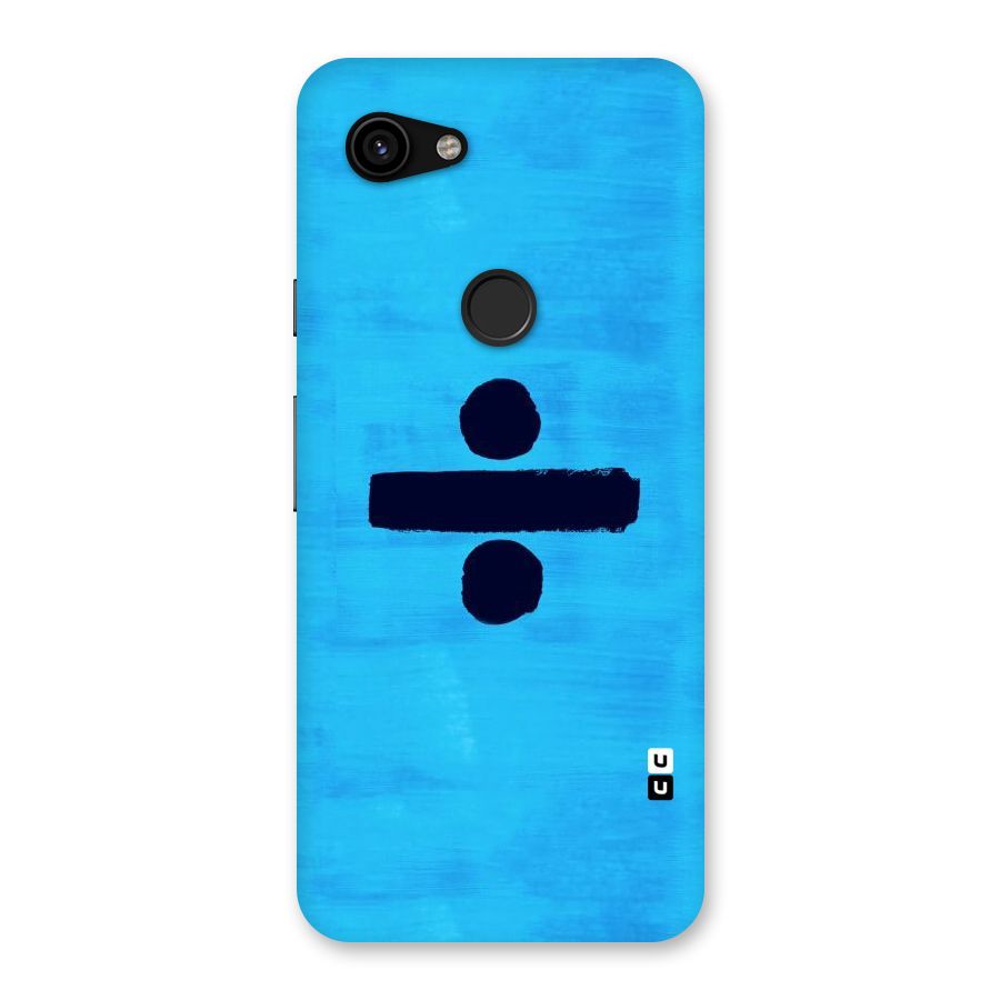 Math And Blue Back Case for Google Pixel 3a