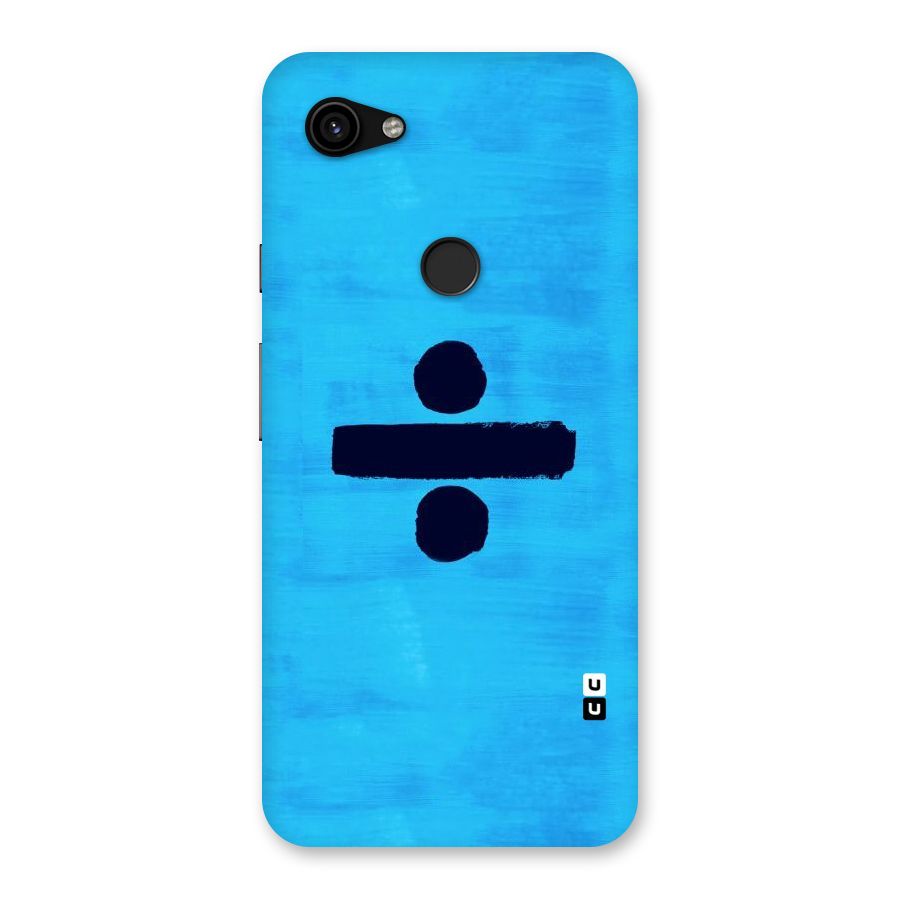 Math And Blue Back Case for Google Pixel 3a XL