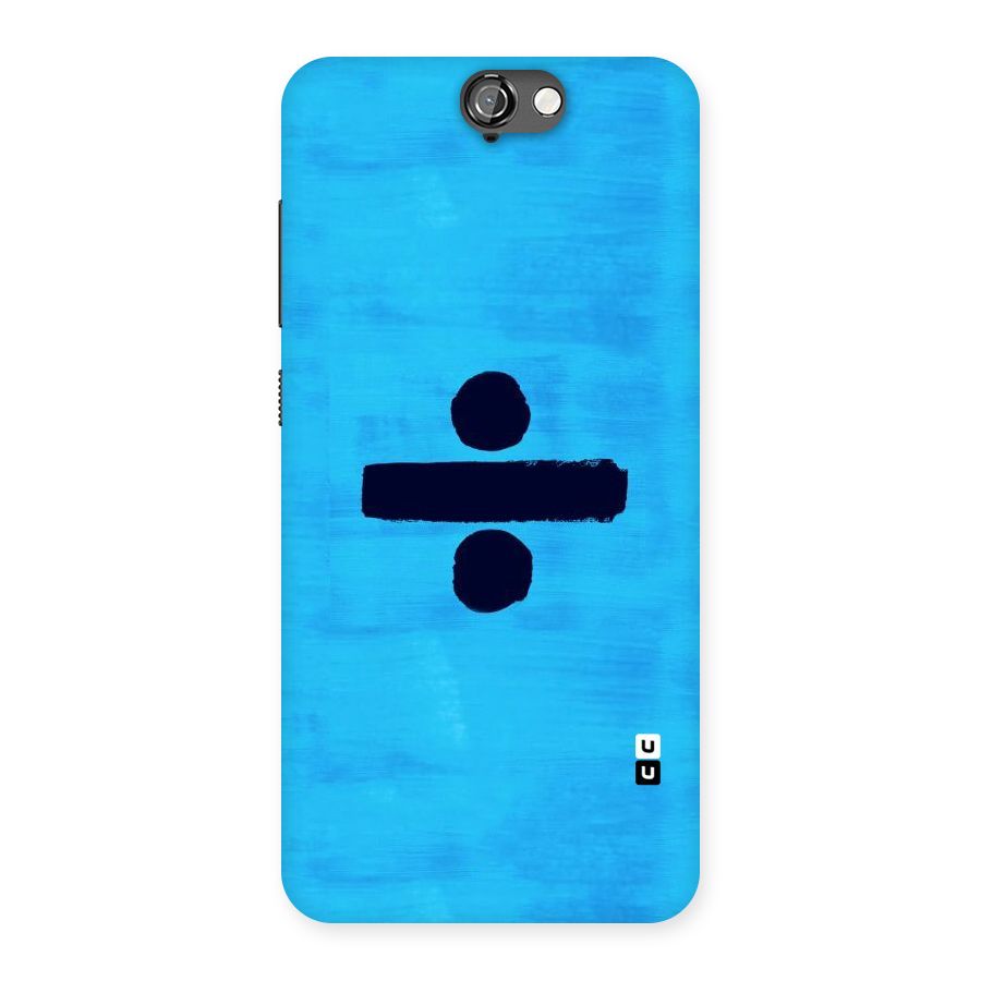 Math And Blue Back Case for HTC One A9