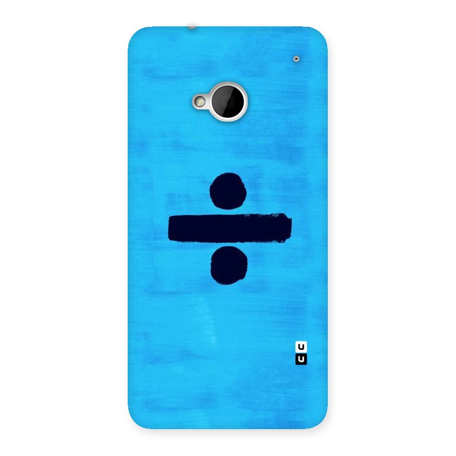 Math And Blue Back Case for HTC One M7
