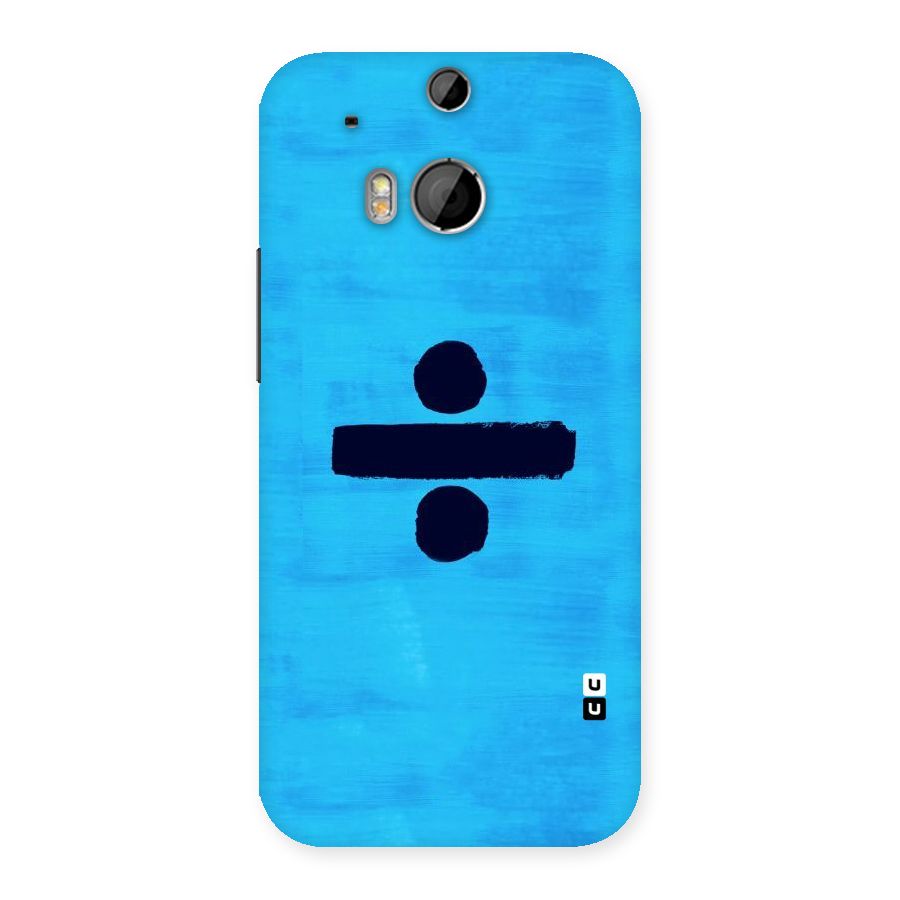 Math And Blue Back Case for HTC One M8