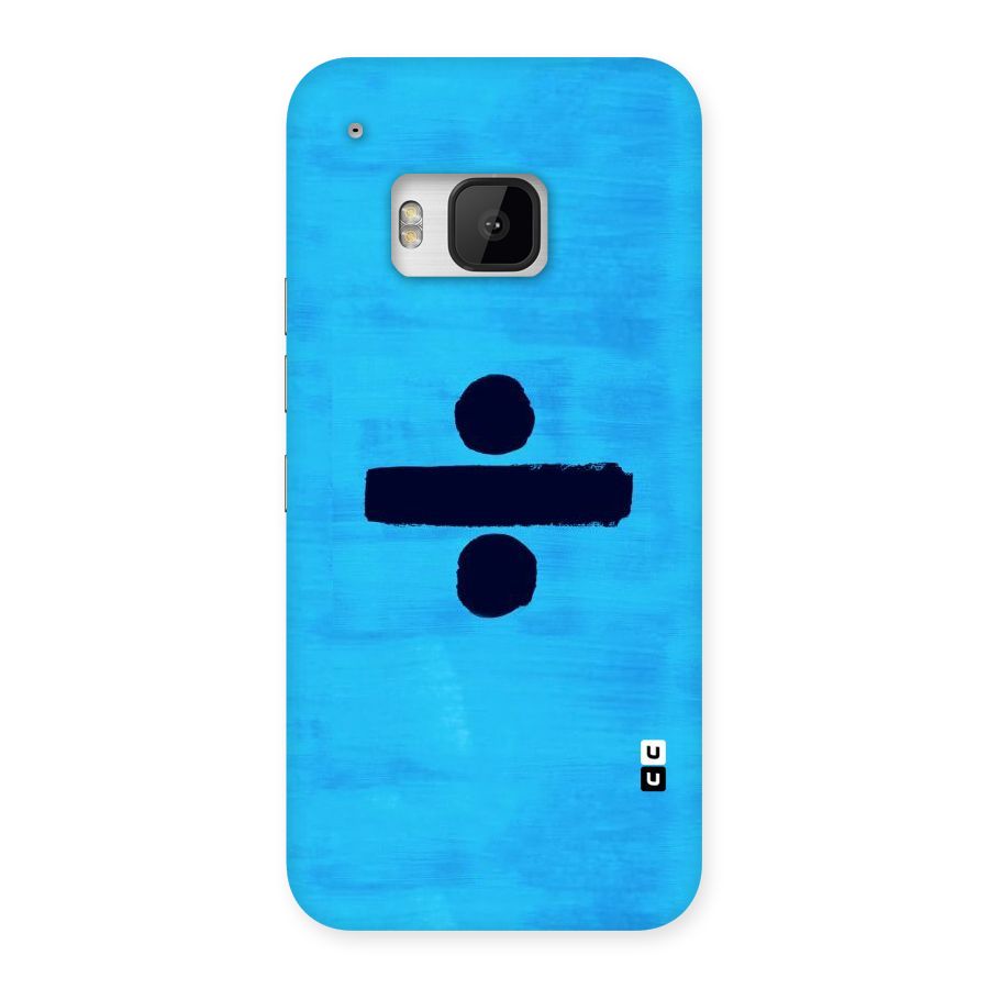 Math And Blue Back Case for HTC One M9