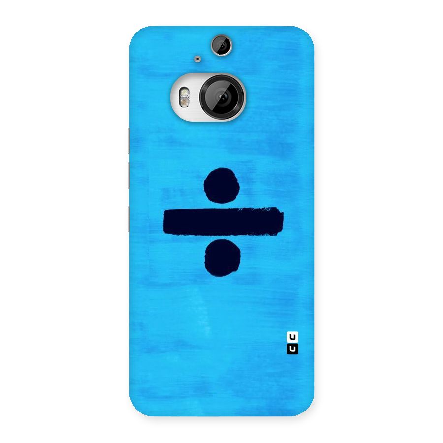Math And Blue Back Case for HTC One M9 Plus