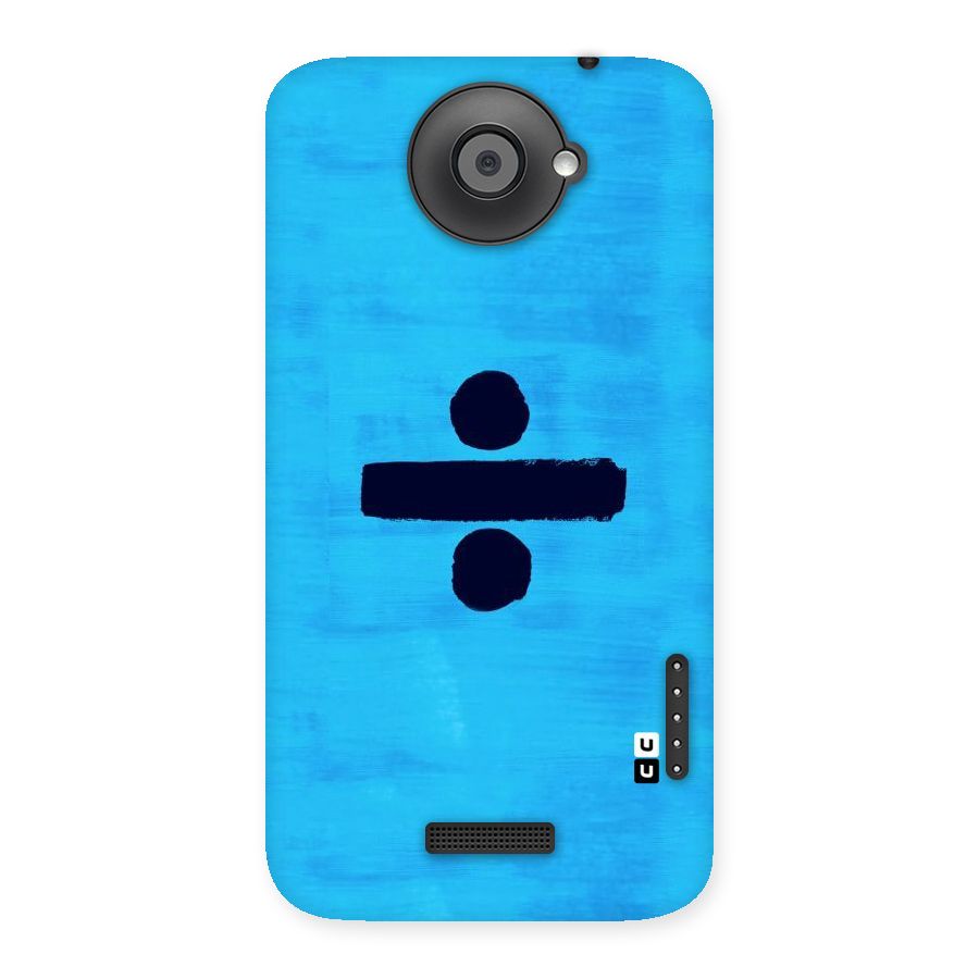 Math And Blue Back Case for HTC One X