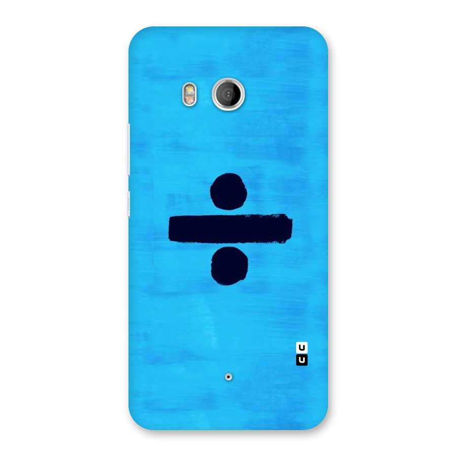 Math And Blue Back Case for HTC U11