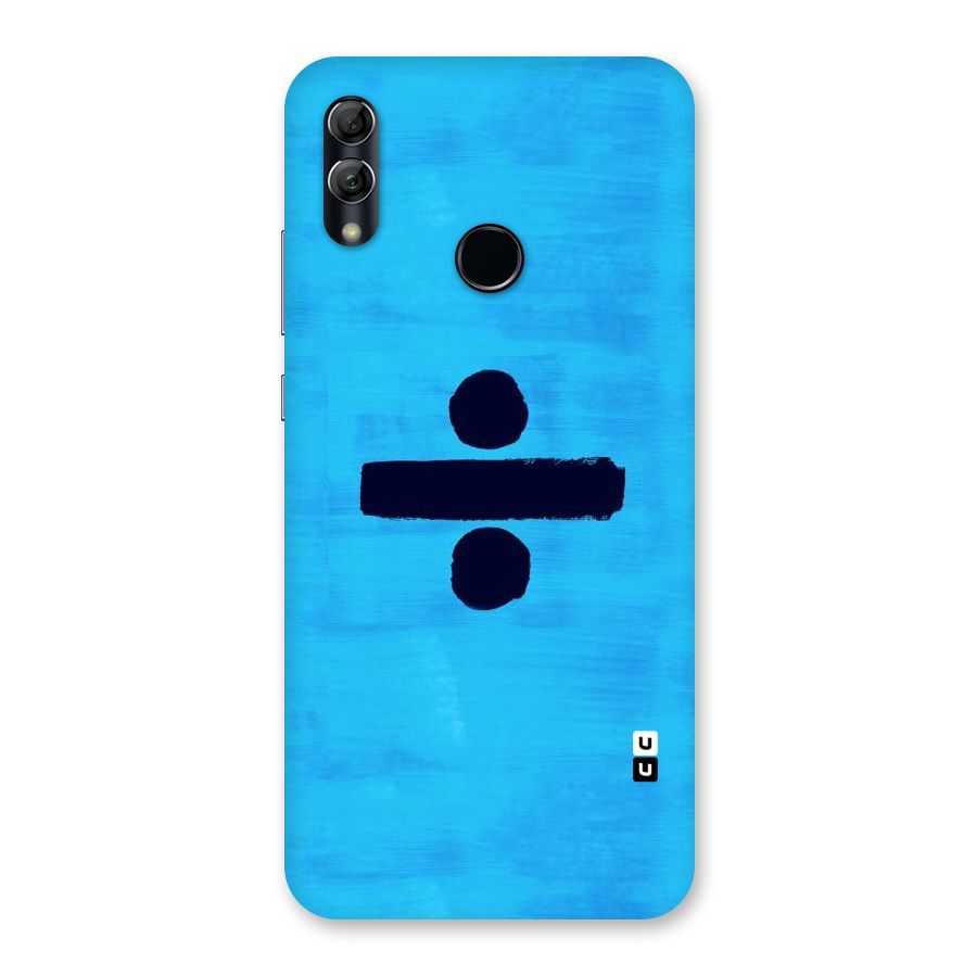 Math And Blue Back Case for Honor 10 Lite