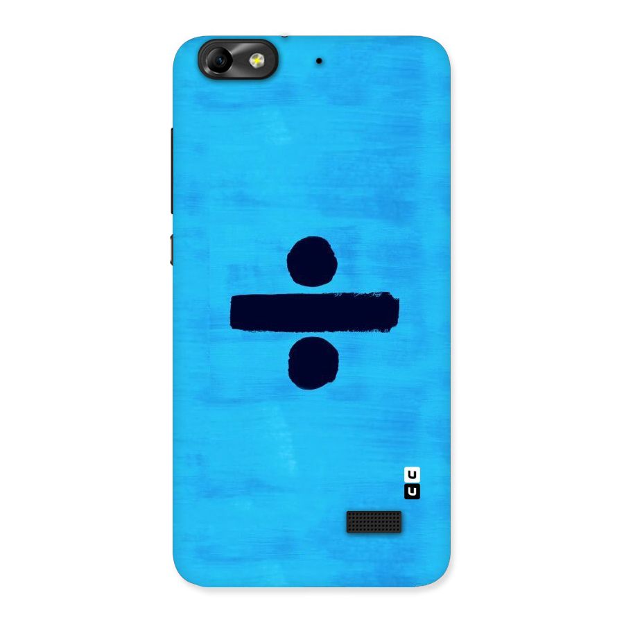Math And Blue Back Case for Honor 4C