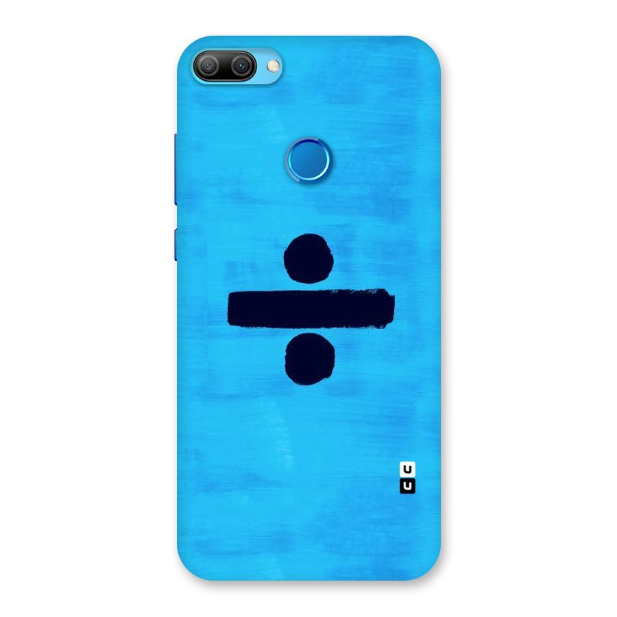Math And Blue Back Case for Honor 9N