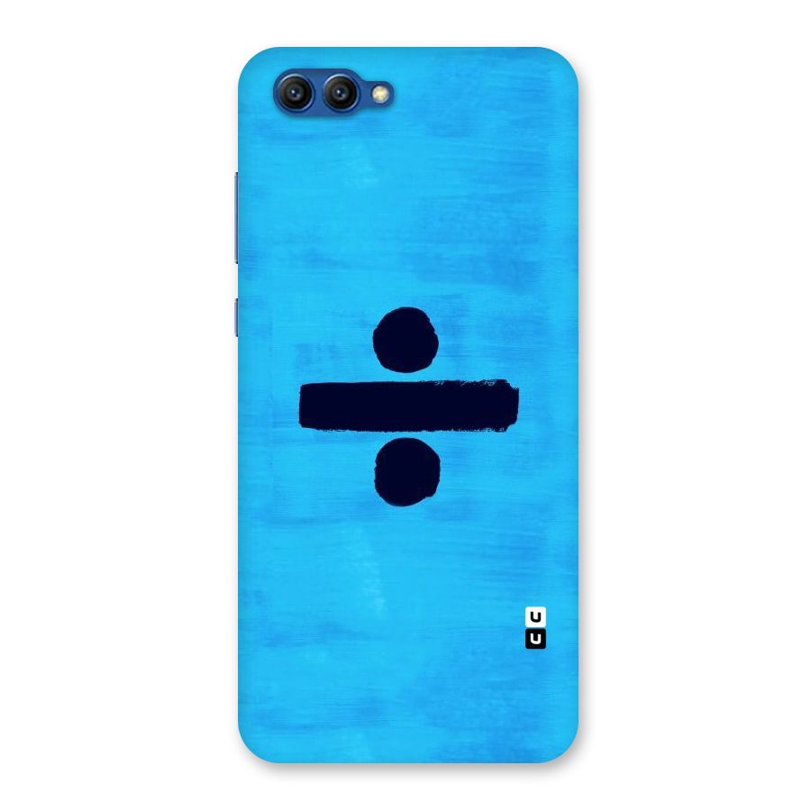 Math And Blue Back Case for Honor View 10