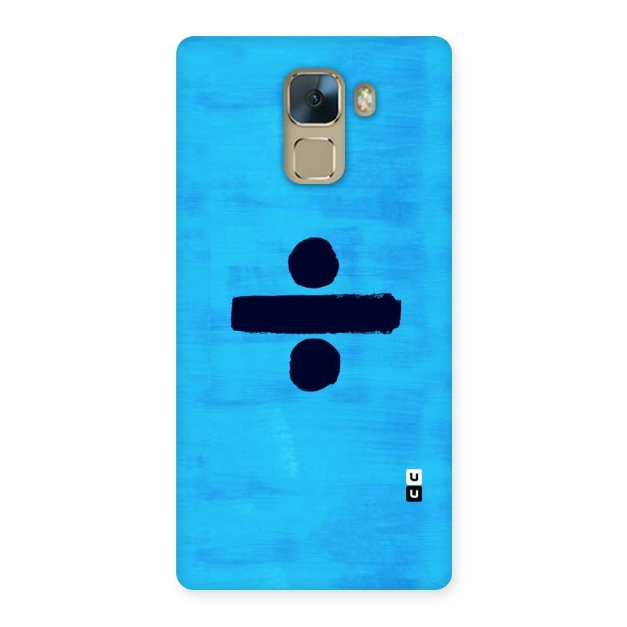 Math And Blue Back Case for Huawei Honor 7