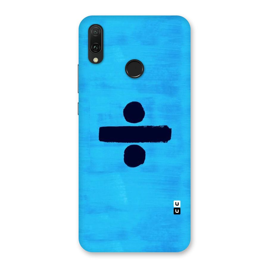 Math And Blue Back Case for Huawei Y9 (2019)
