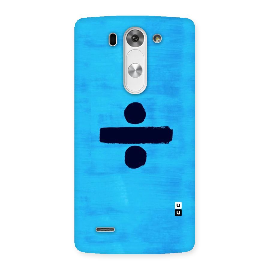 Math And Blue Back Case for LG G3 Mini