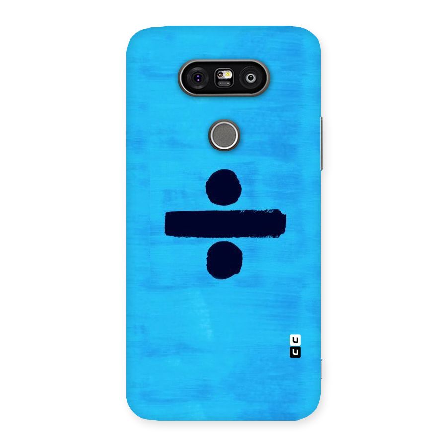 Math And Blue Back Case for LG G5