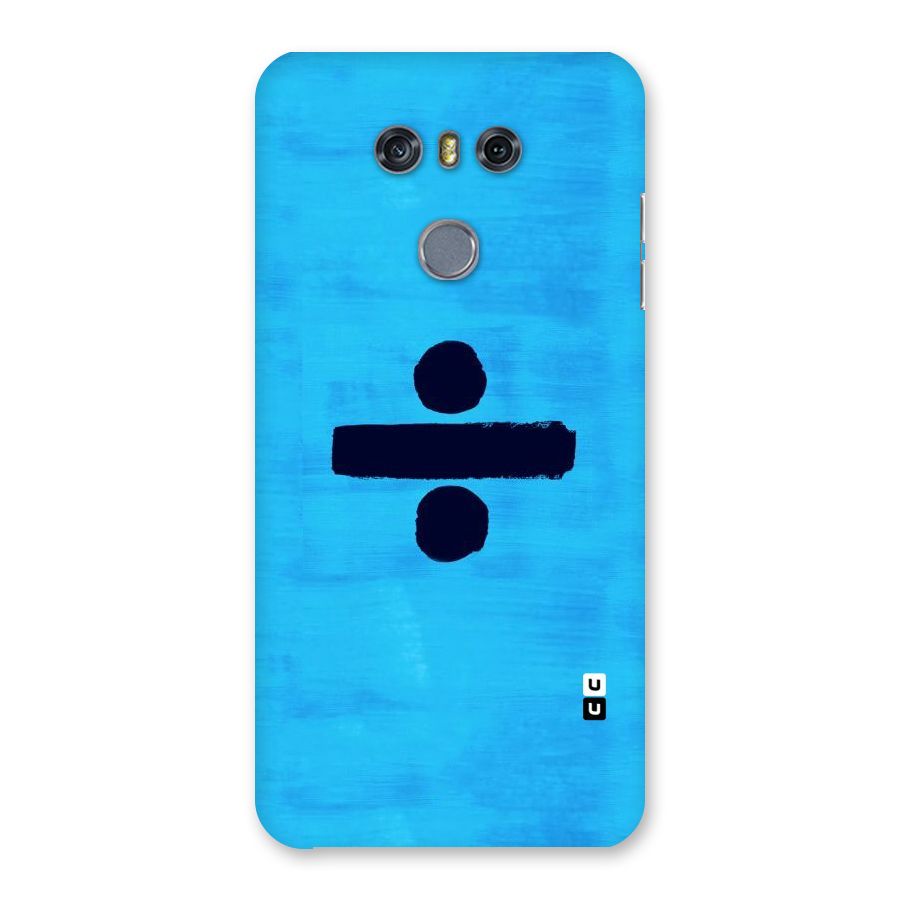 Math And Blue Back Case for LG G6