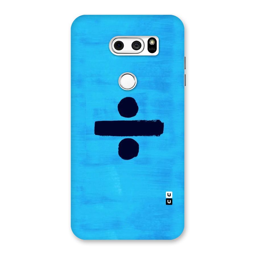 Math And Blue Back Case for LG V30