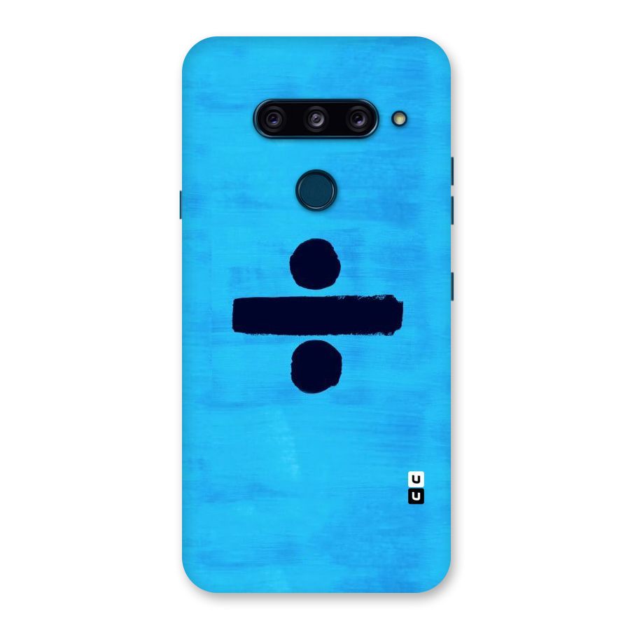 Math And Blue Back Case for LG  V40 ThinQ