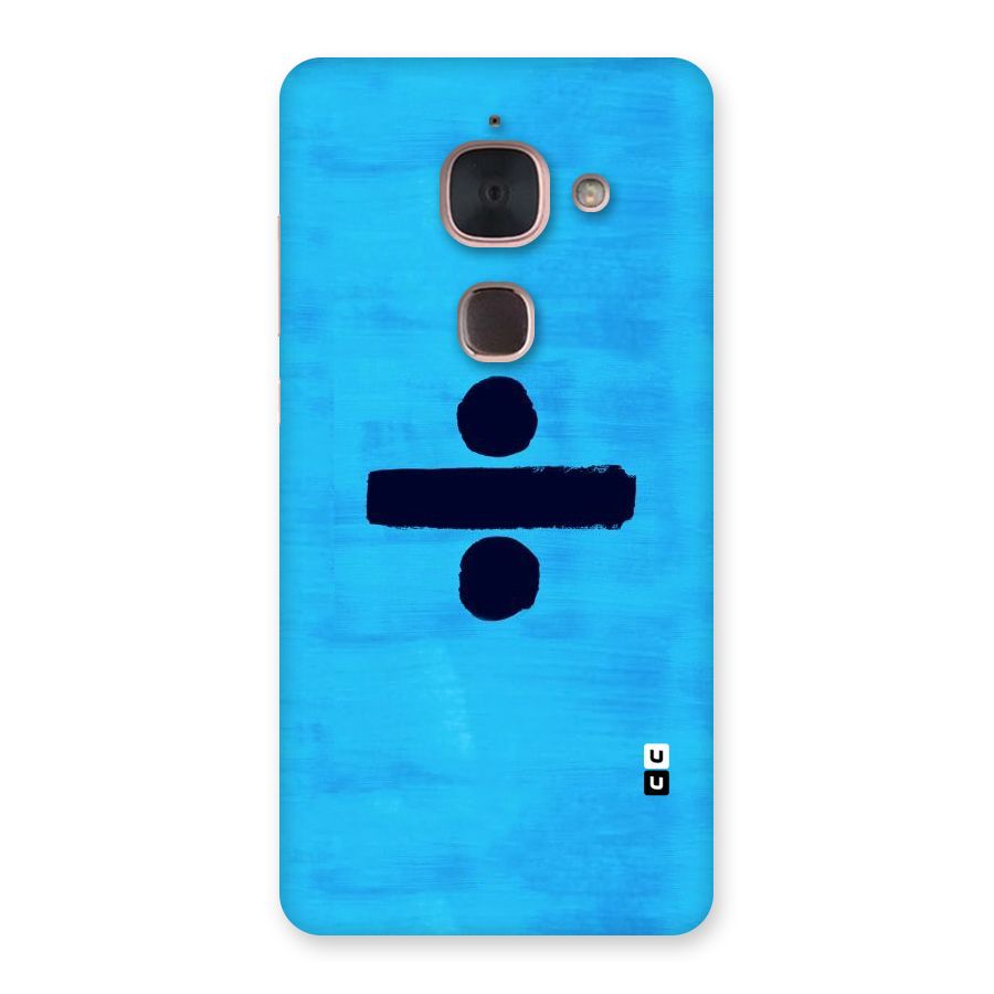 Math And Blue Back Case for Le Max 2