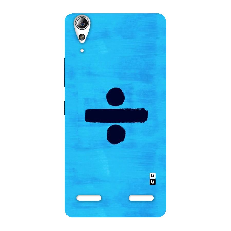 Math And Blue Back Case for Lenovo A6000 Plus