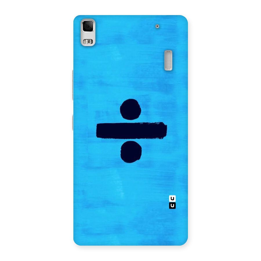 Math And Blue Back Case for Lenovo K3 Note