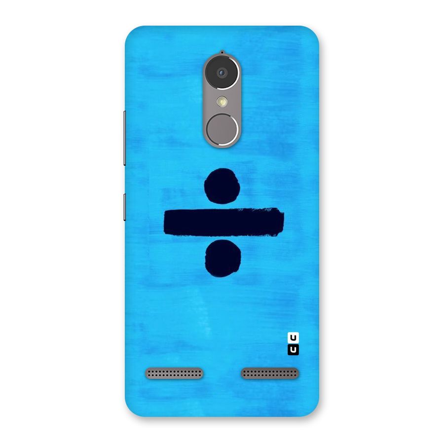 Math And Blue Back Case for Lenovo K6 Power