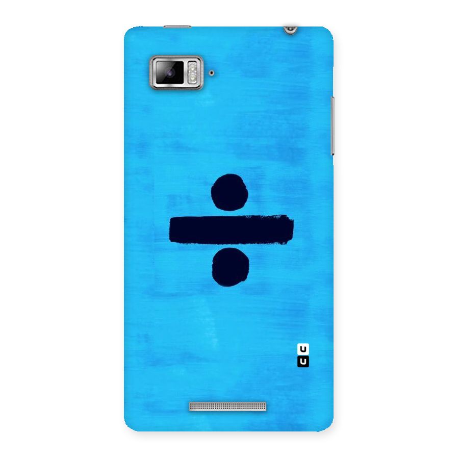 Math And Blue Back Case for Lenovo Vibe Z K910