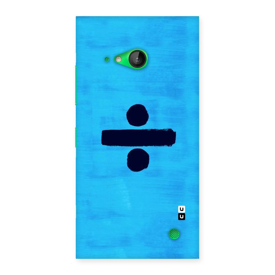 Math And Blue Back Case for Lumia 730