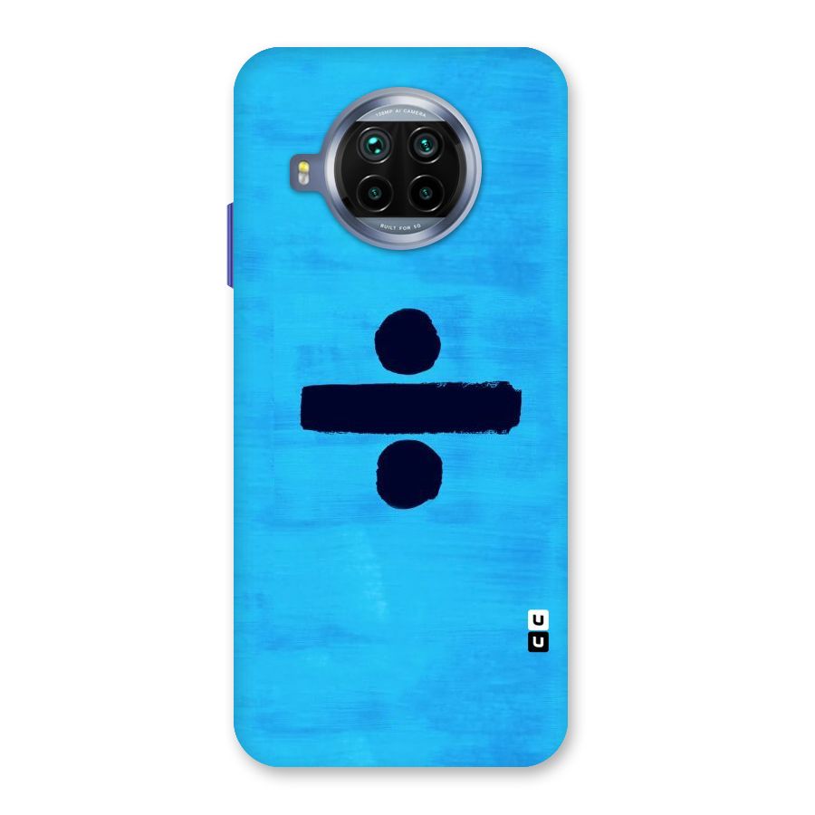 Math And Blue Back Case for Mi 10i